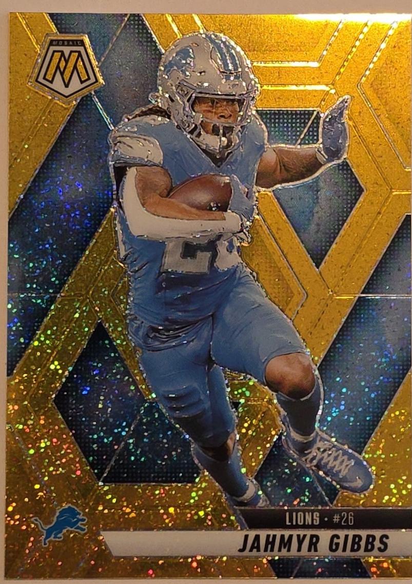 Jahmyr Gibbs [Mosaic Gold] #103 Prices | 2025 Panini Mosaic