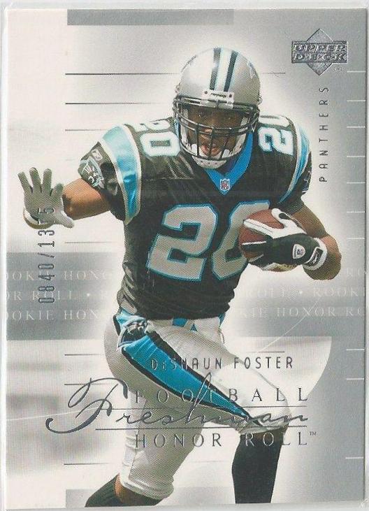 DeShaun Foster #118 2002 Upper Deck Honor Roll Football
