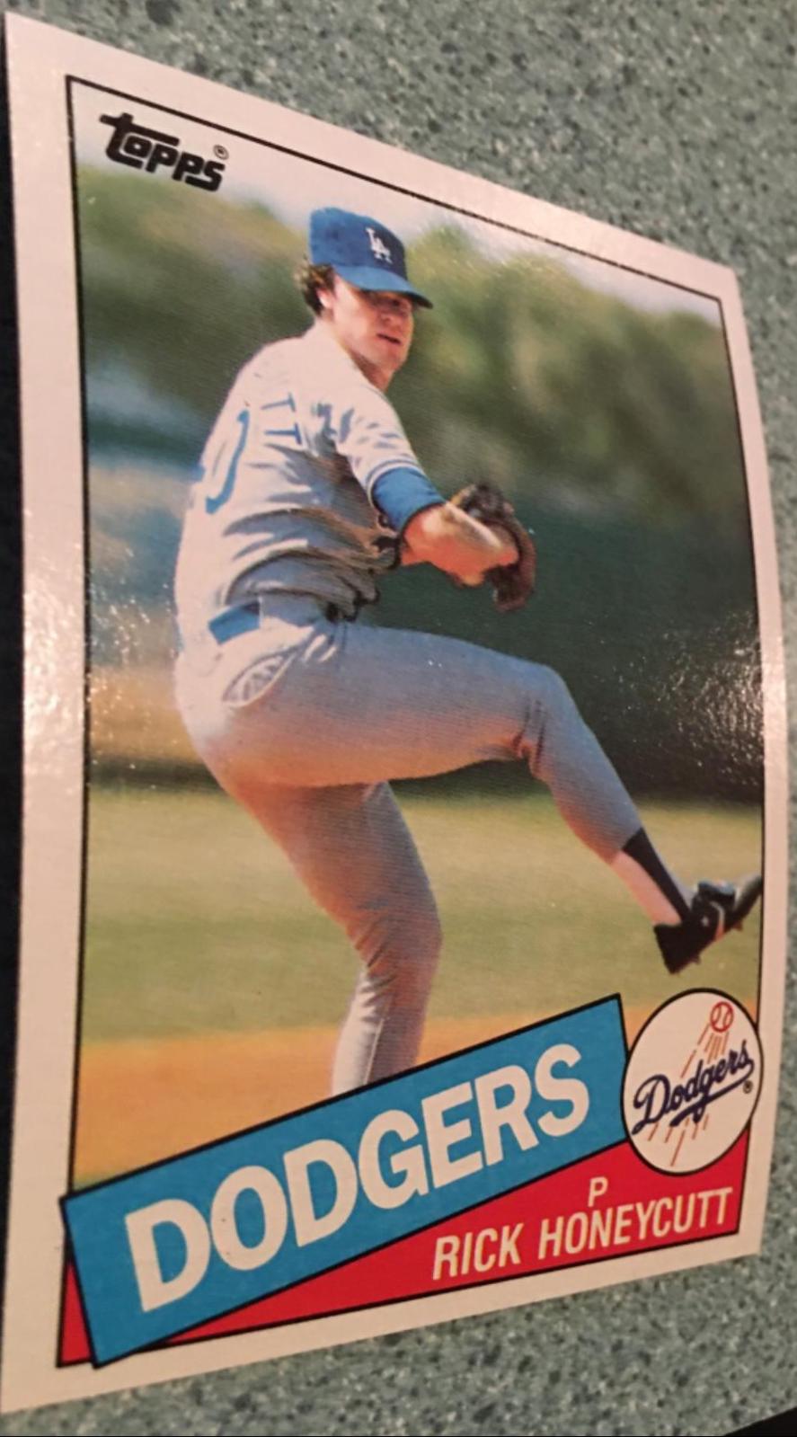 1985 Rick Honeycutt #174