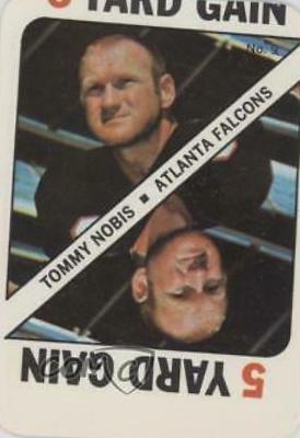 Tommy Nobis #9 Football Cards 1971 Topps Game Cards