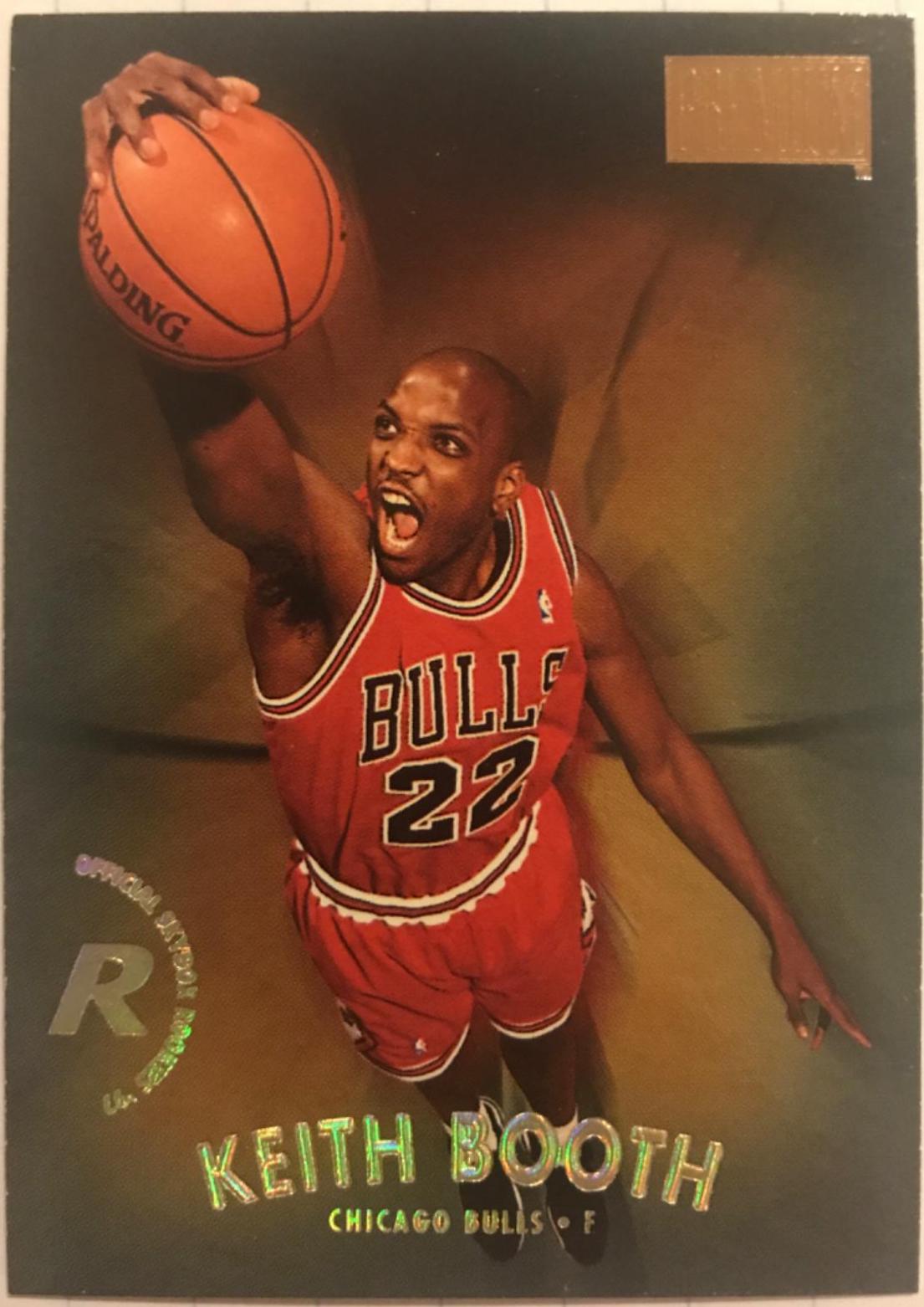 Keith Booth #207 Basketball Cards 1997 Skybox Premium