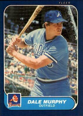 Dale Murphy #522 Baseball Cards 1986 Fleer