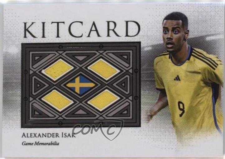 Alexander Isak #KC21 2023 Futera Unique Kitcard Relics Soccer