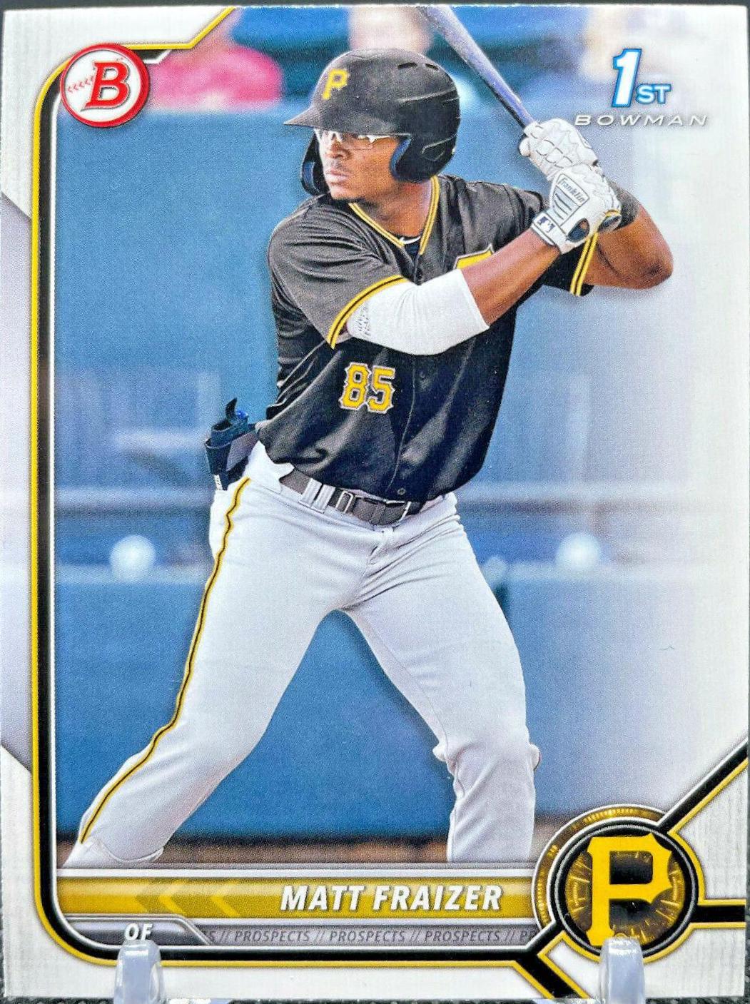 Matt Fraizer #BP-91 2022 Bowman Paper Prospects Baseball