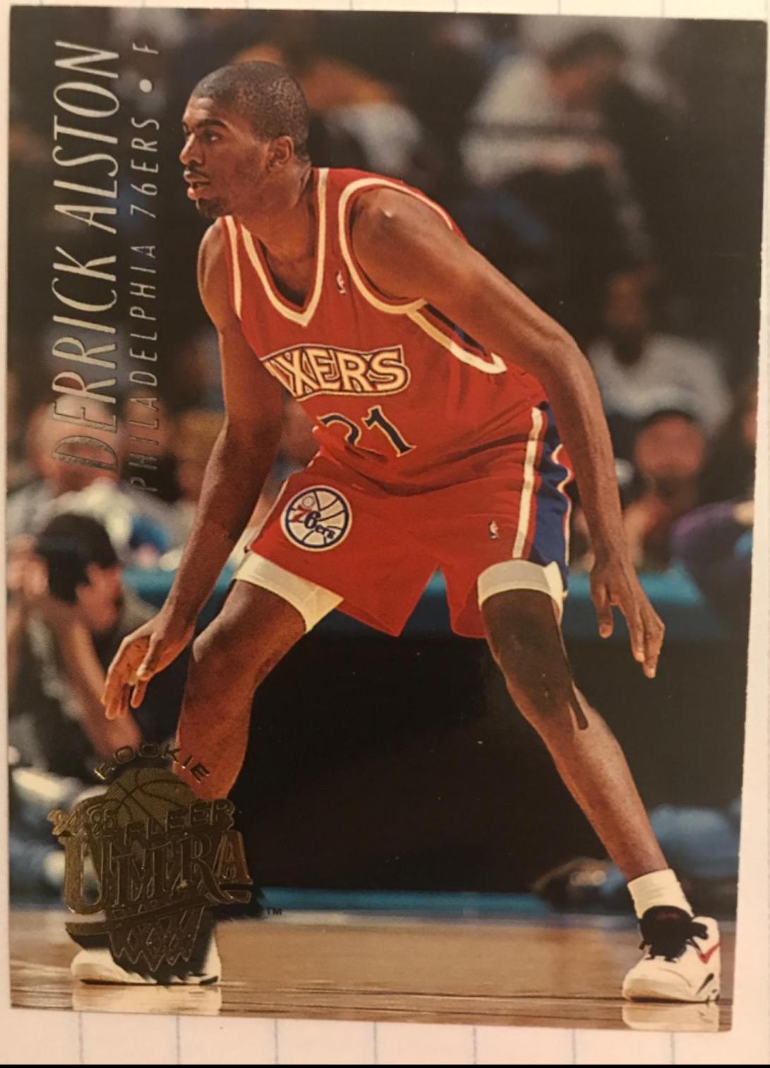 Derrick Alston #308 Basketball Cards 1994 Ultra