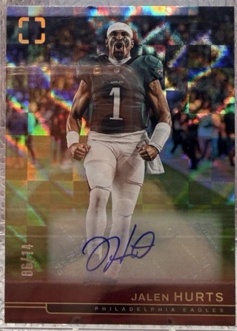 Jalen Hurts [Maroon Autograph] #19