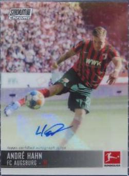 Andre Hahn #CAC-AH Soccer Cards 2021 Stadium Club Chrome Bundesliga Autographs