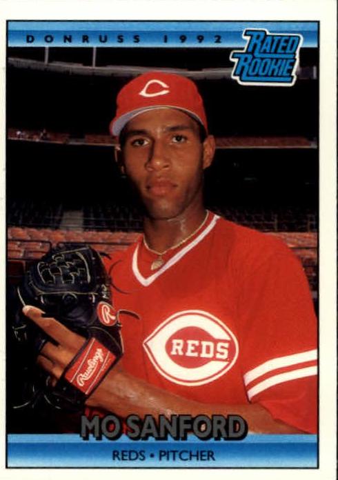 Mo Sanford #417 Baseball Cards 1992 Donruss