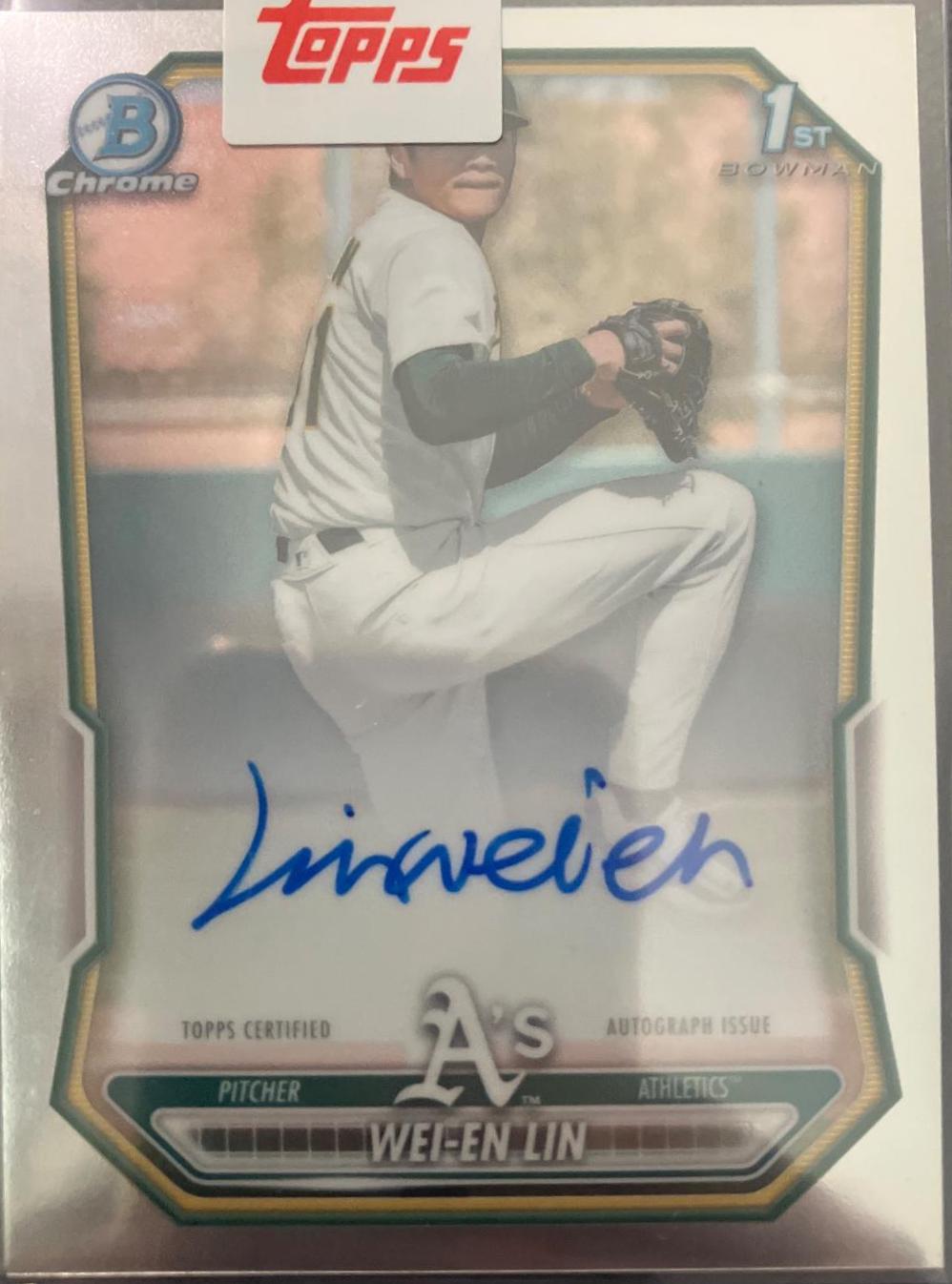 Wei-En Lin #CPA-WL Prices | 2026 Bowman Chrome Prospect Autograph