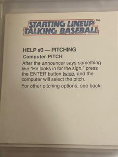 Help #3 Pitching