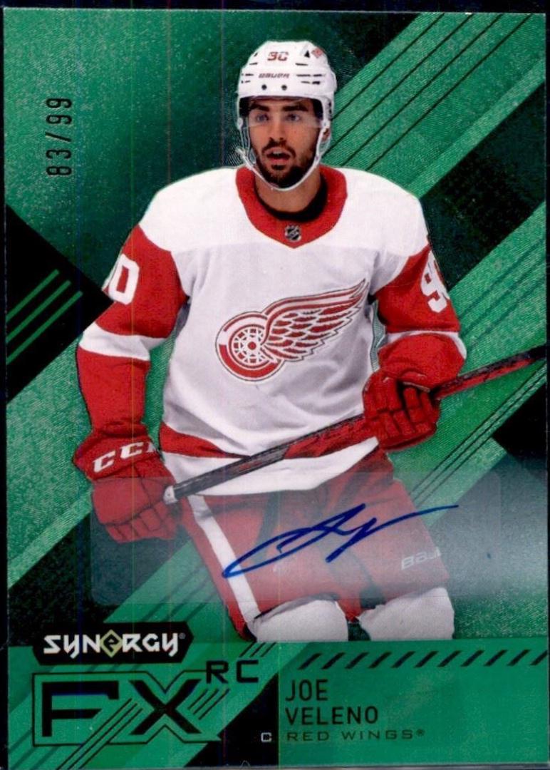 Joe Veleno [Green Autograph] #FXR-JV