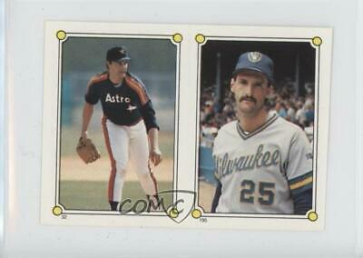 Bob Knepper, Mark Clear Baseball Cards 1987 O Pee Chee Stickers