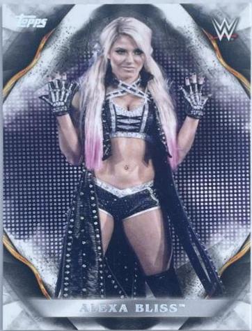 Alexa Bliss #3 Wrestling Cards 2019 Topps WWE Undisputed