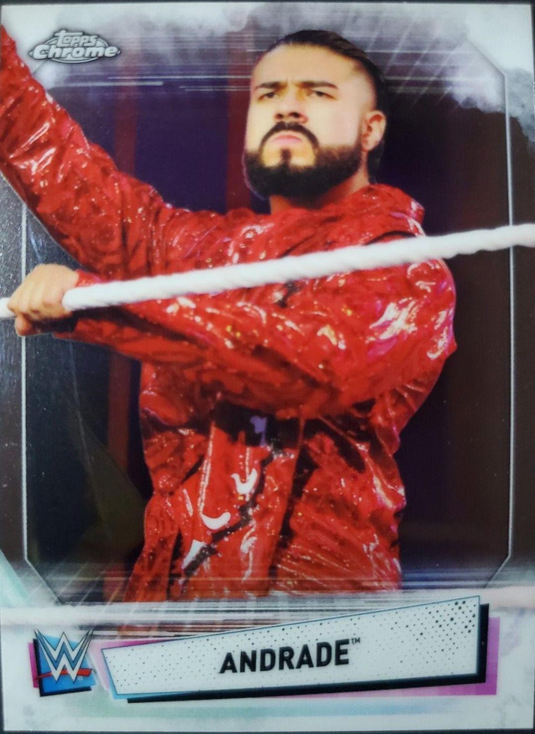 Andrade #4 Wrestling Cards 2021 Topps Chrome WWE