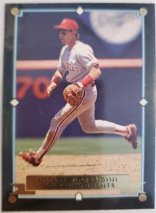 Mickey Morandini Baseball Cards 1993 Fleer Golden Moments