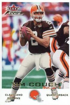 Tim Couch #1 Football Cards 2000 Fleer Focus