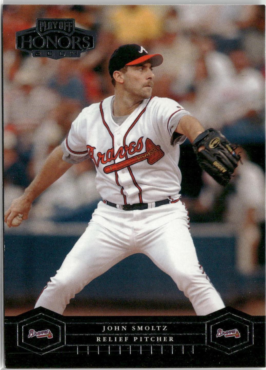 John Smoltz #21 2004 Playoff Honors Baseball