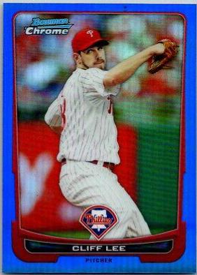 Cliff Lee #201 2012 Bowman Chrome Baseball