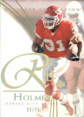 Priest Holmes #31 2003 Ultimate Collection Football