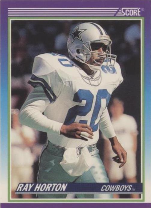 Ray Horton #484 Football Cards 1990 Panini Score