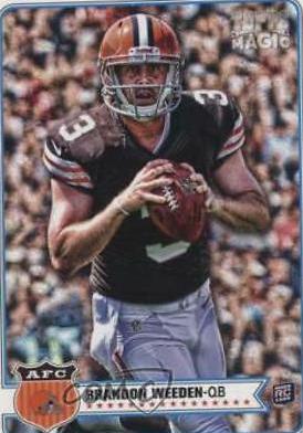 Brandon Weeden #61 Football Cards 2012 Topps Magic