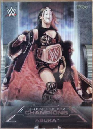 Asuka #GS-1 Wrestling Cards 2021 Topps WWE Undisputed Grand Slam Champions