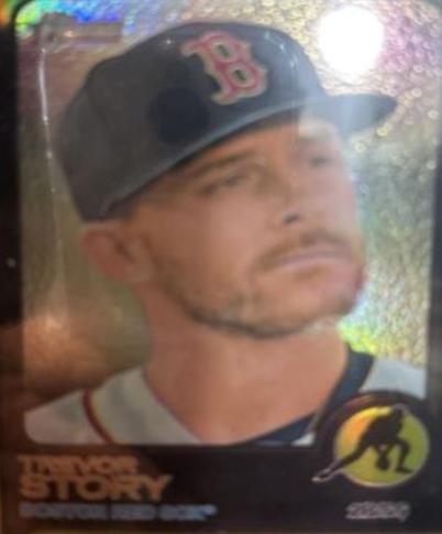 Trevor Story [Chrome Black Border Refractor] #507