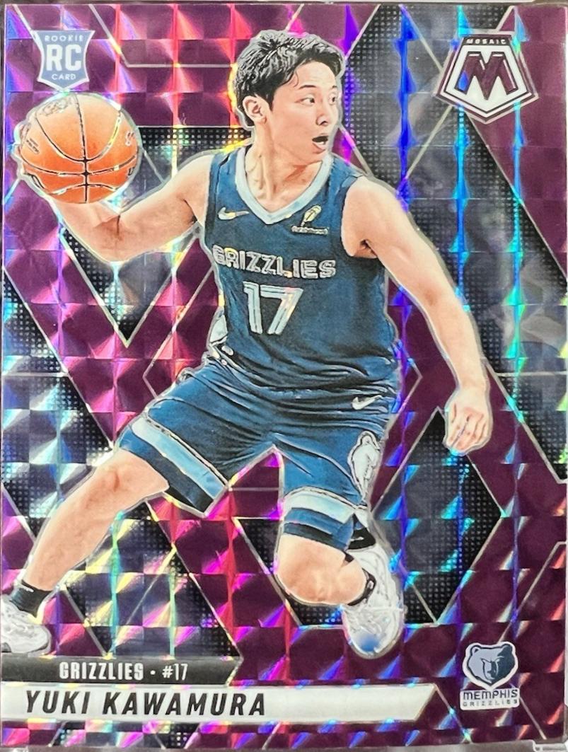 yu-ki Yuki Kawamura [Purple] #209 Prices | 2024 Panini Mosaic