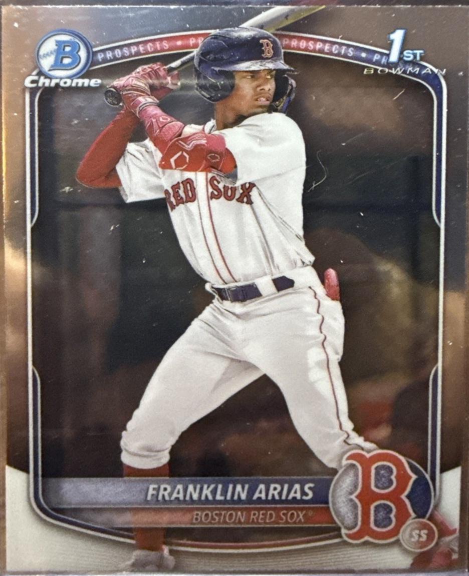 Franklin Arias #BCP-67 Baseball Cards 2025 Bowman Chrome Prospects