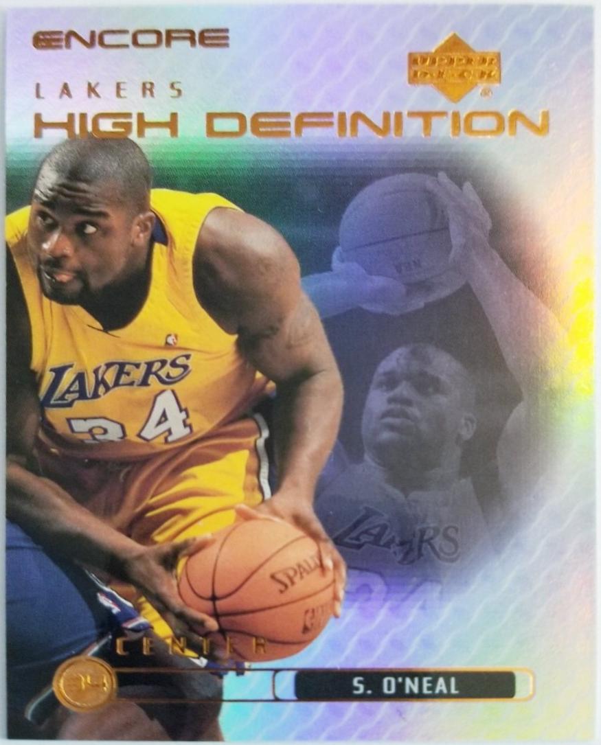 Shaquille O'Neal #HD18 Basketball Cards 1999 Upper Deck Encore High Definition