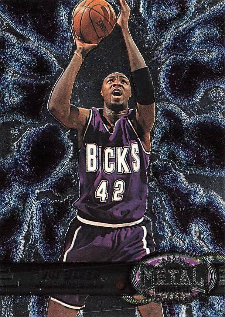 VIN BAKER #11 Basketball Cards 1997 Metal Universe