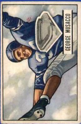 George Musacco #7 Football Cards 1951 Bowman