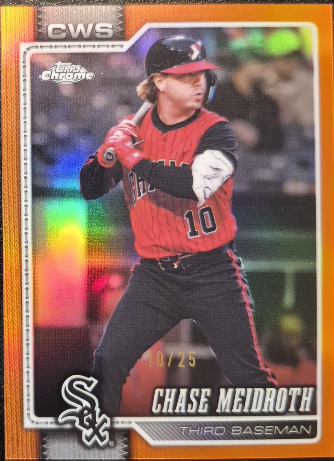 2026 Chase Meidroth [Orange Refractor] #98