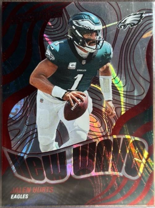 Jalen Hurts [Red Swirl] #15