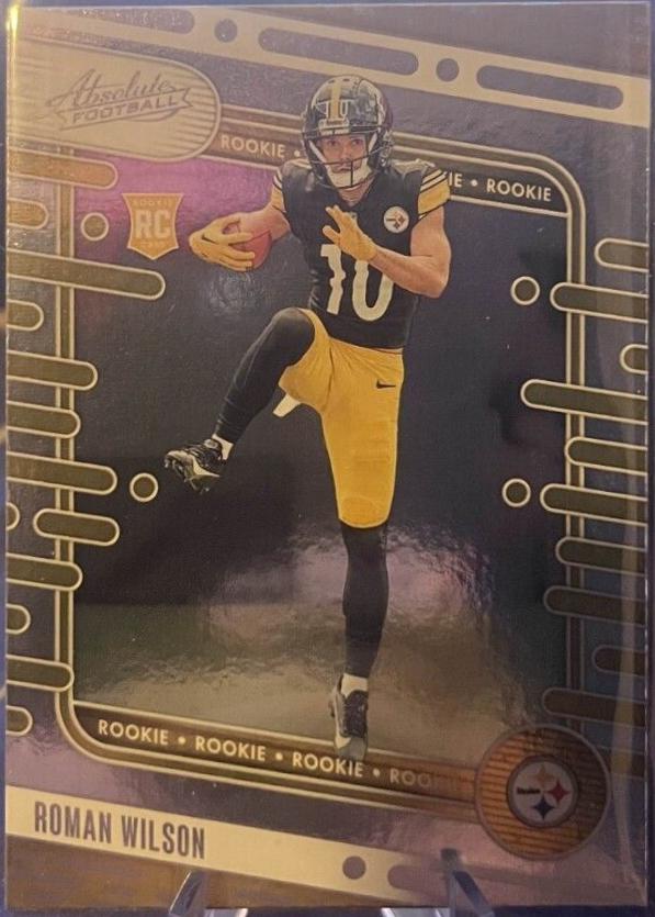Roman Wilson #169 Football Cards 2024 Panini Absolute