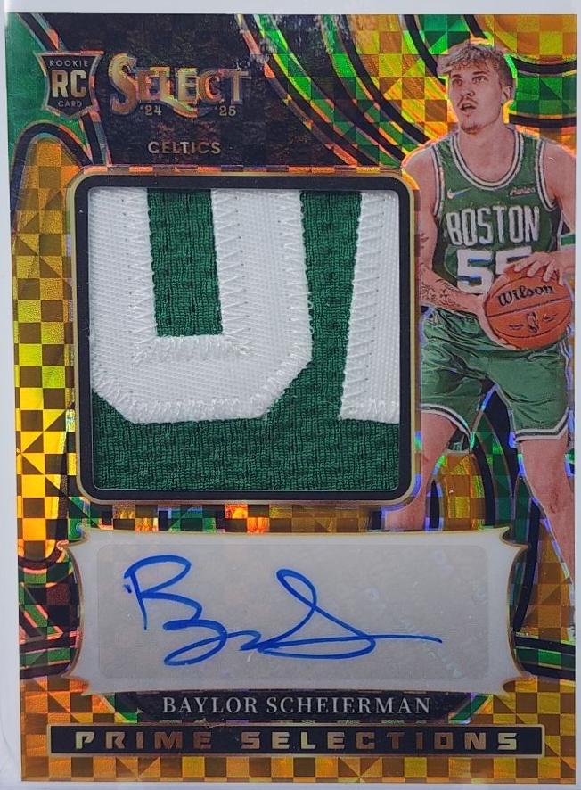 Baylor Scheierman [Gold Prizm] #10