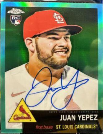 Juan Yepez [Refractor] #CPA-JY