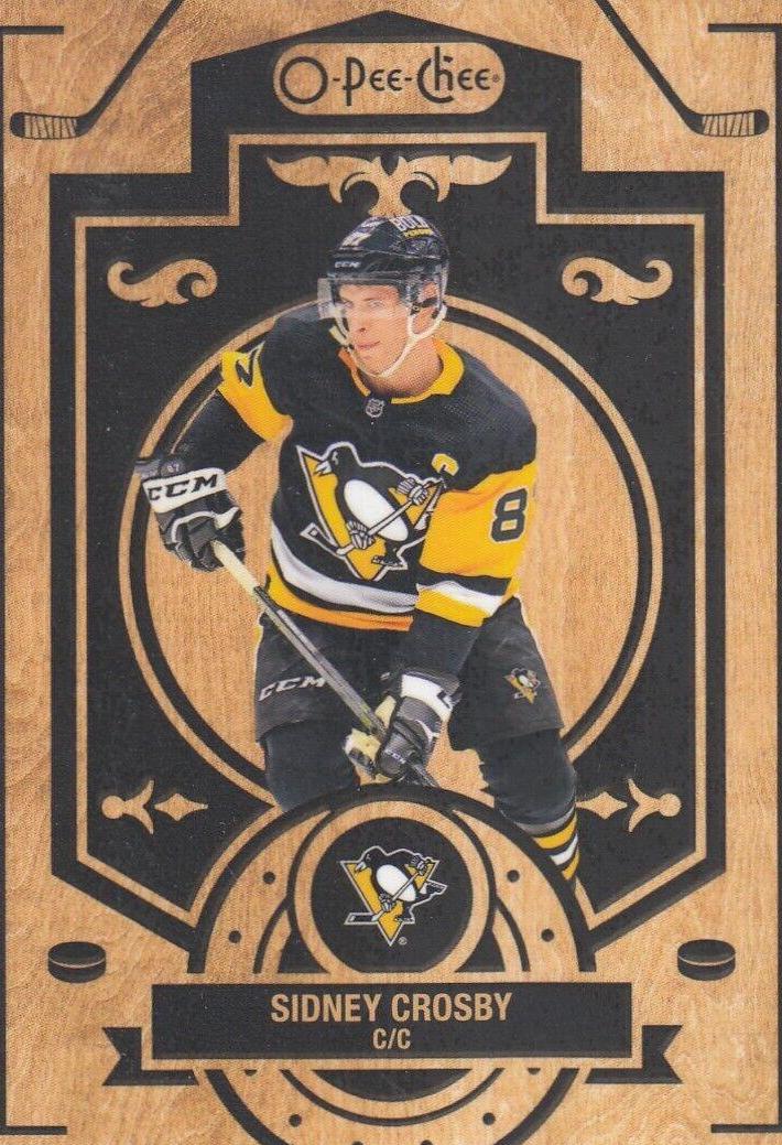 Sidney Crosby #W-SC Hockey Cards 2022 O Pee Chee Woodies