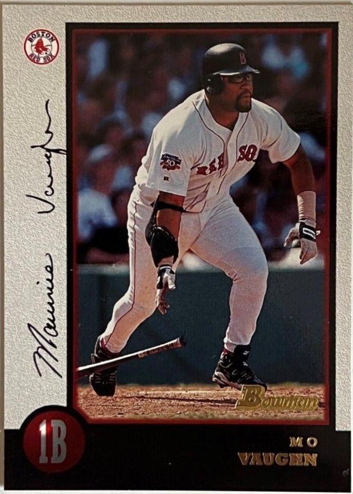 Mo Vaughn #35 Baseball Cards 1998 Bowman