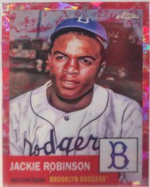 Jackie Robinson [Toile Cream Fuchsia Atomic] #42