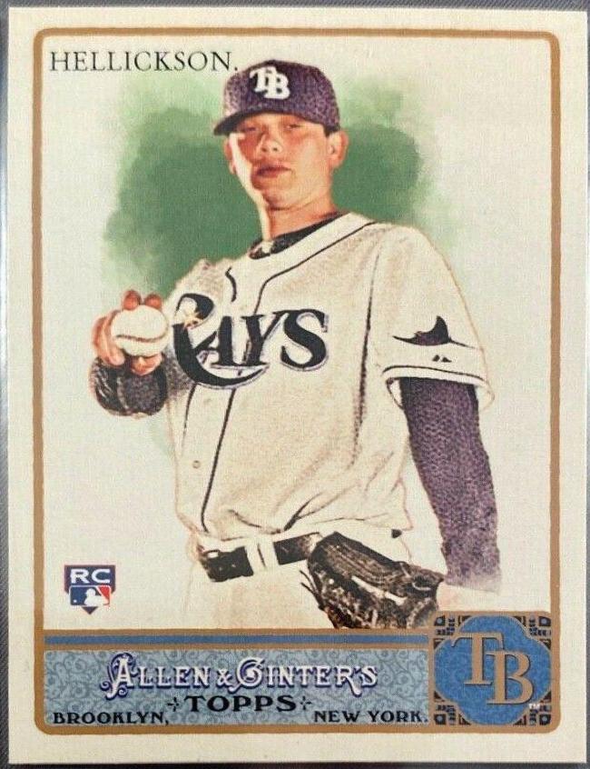 Jeremy Hellickson #20 Baseball Cards 2011 Topps Allen & Ginter
