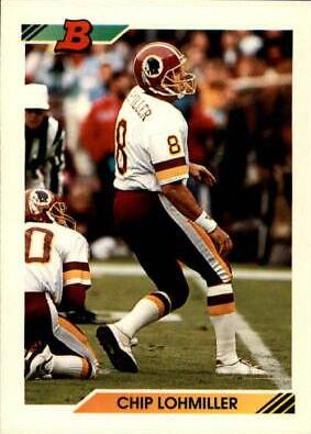 Chip Lohmiller #3 Football Cards 1992 Bowman