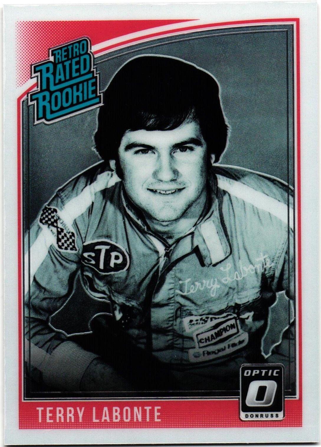 Terry Labonte #8 Racing Cards 2019 Panini Donruss Nascar Optic