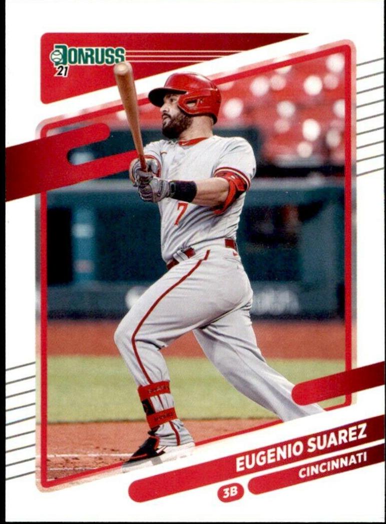 Eugenio Suarez #194 2021 Panini Donruss Baseball