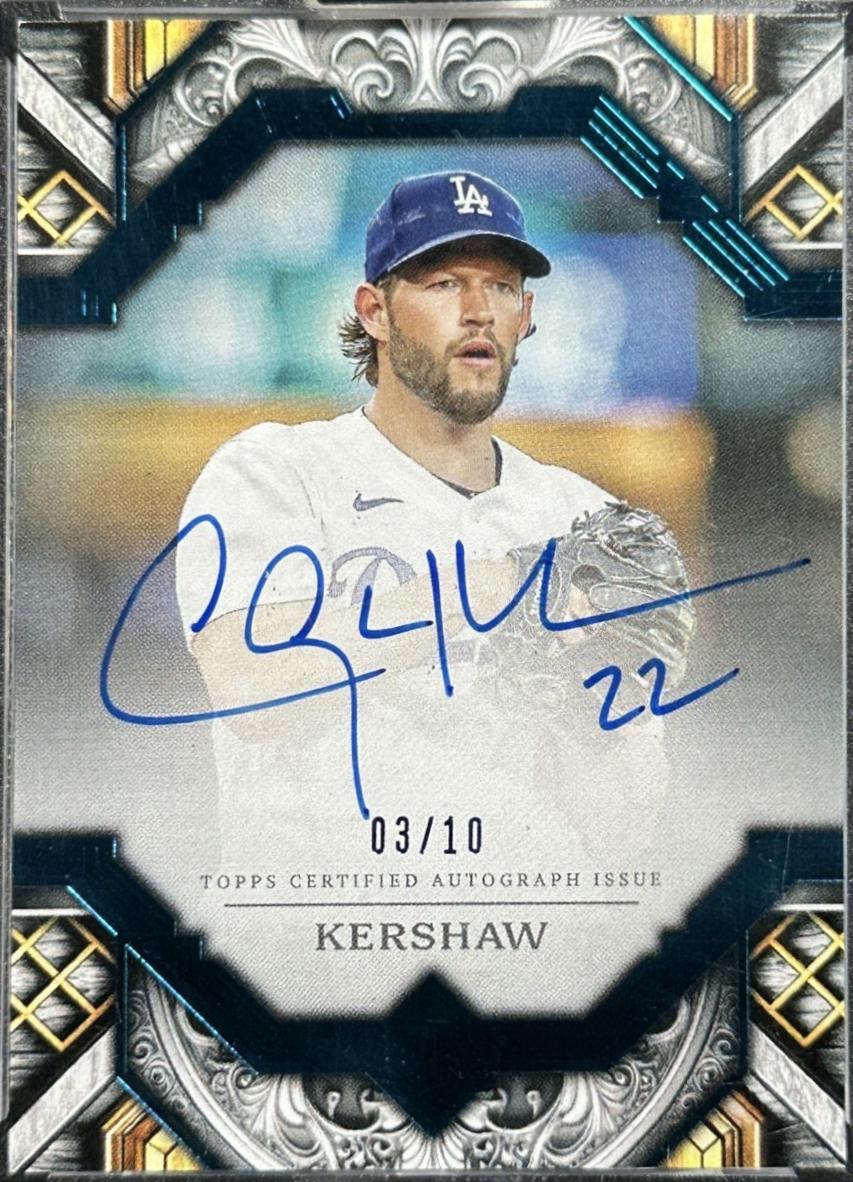Clayton Kershaw [Blue] #TAC-CKE