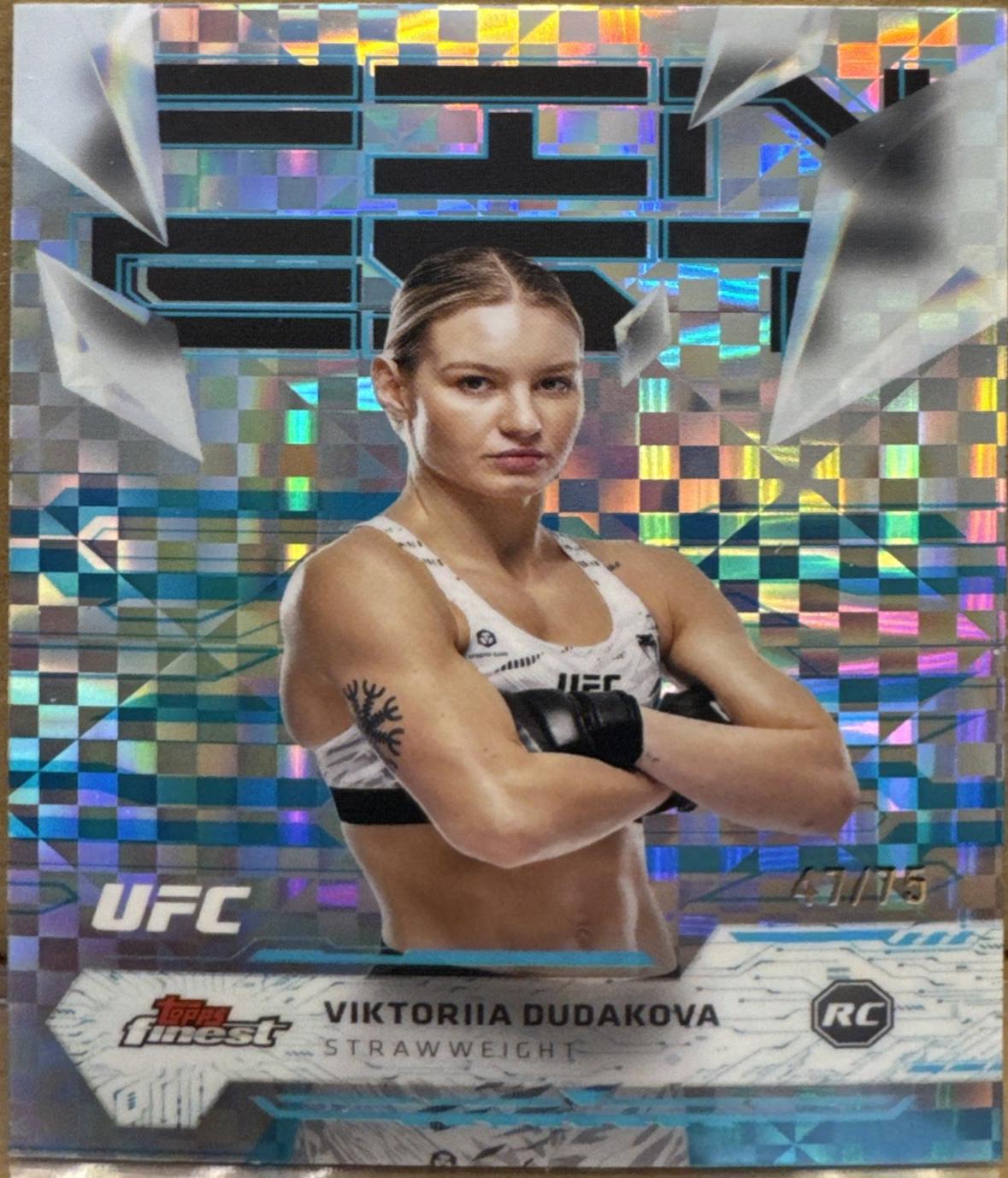 Viktoriia Dudakova [Blue Checkerboard Refractor] #145