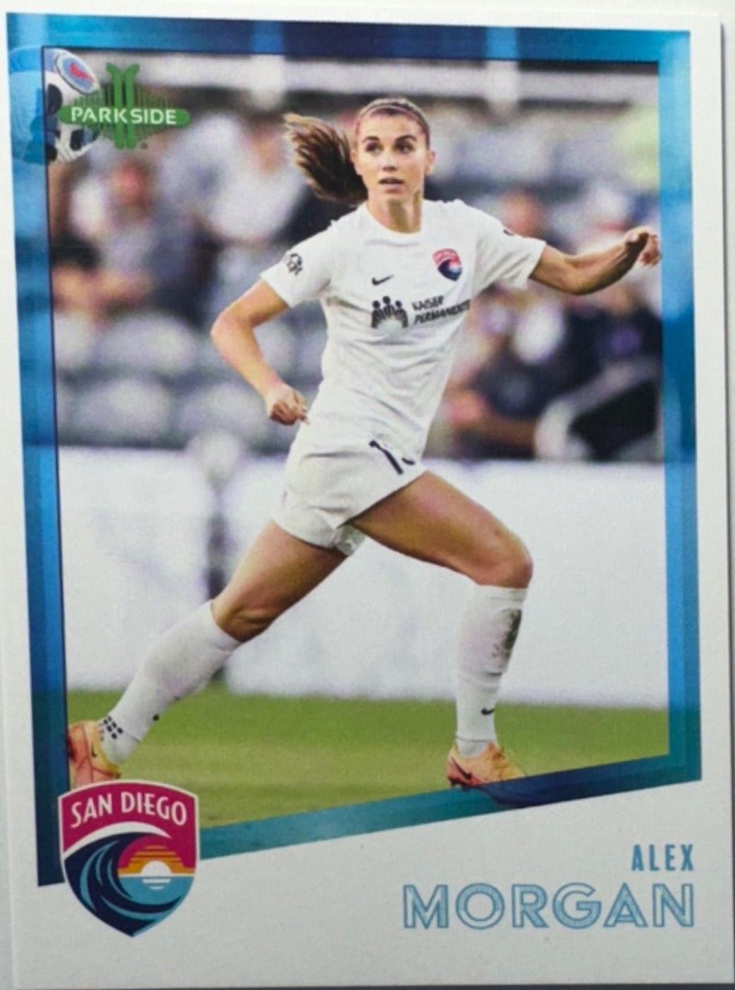 Alex Morgan #144 Soccer Cards 2023 Parkside NWSL