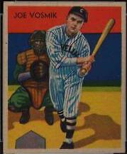Joe Vosmik #8 Baseball Cards 1935 Diamond Stars