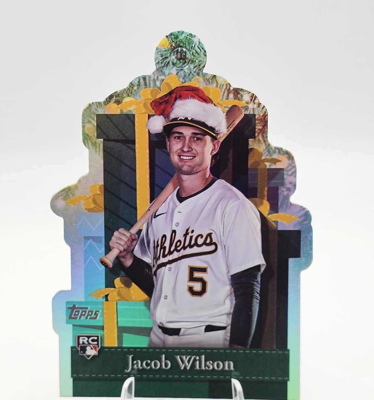 Jacob Wilson #PO-7 Prices | 2025 Topps Holiday Present Die-Cut