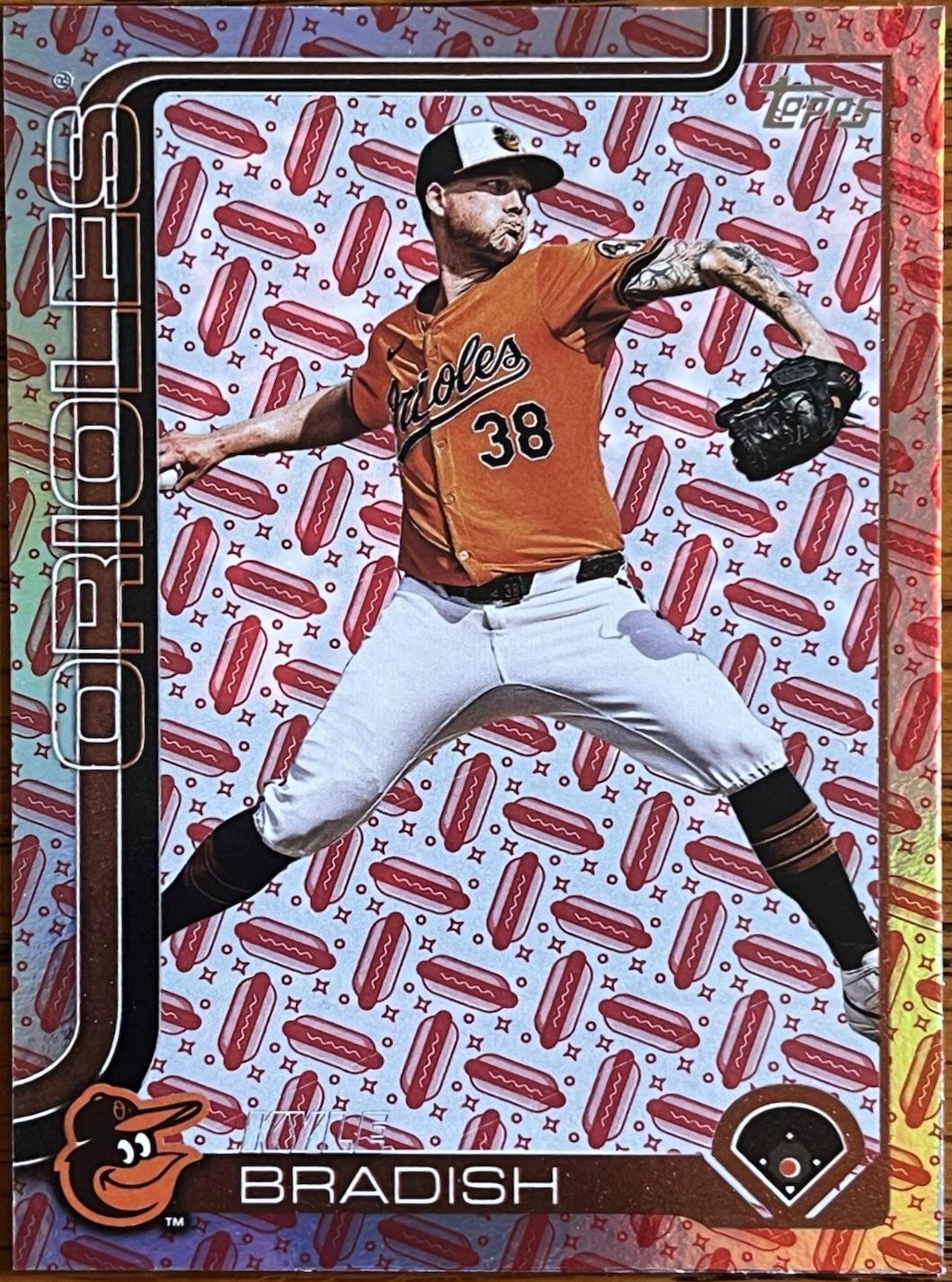Kyle Bradish Rookie Card RC 2022 Topps Update Series #US66 - Baltimore Orioles Baseball Card